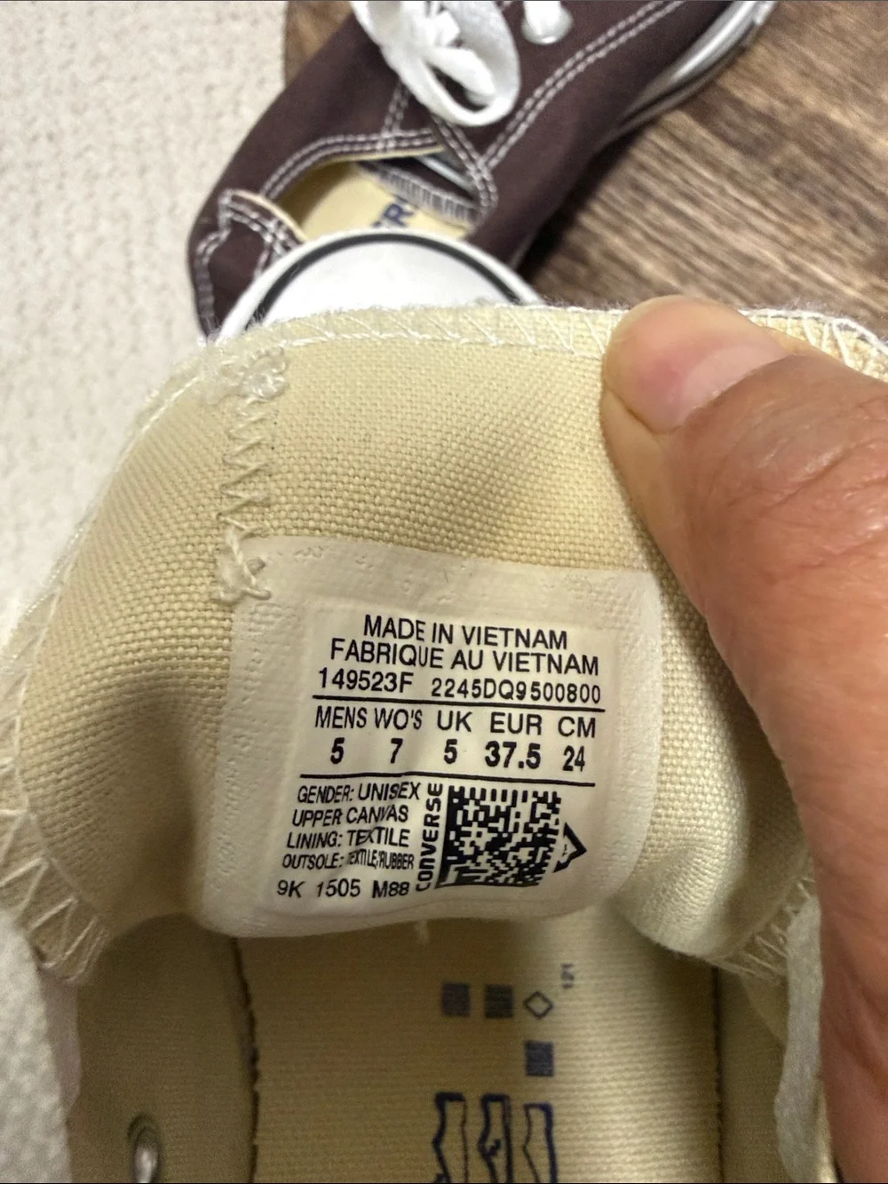 Converse Women’s Chuck Taylor Low Top Sneakers in Brown